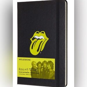 MOLESKINE. Limited Edition. Rolling Stones Notebook. Black. New. Sealed